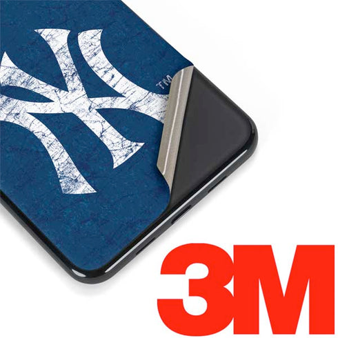 MLB New York Yankees - Solid Distressed Google Pixel 3a XL Skin